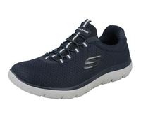 Skechers Homme Summits Sneaker, Navy Mesh/Trim, 43 EU