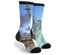 Hommes Sport Chaussettes La Ville De New York Randonnée Chaussettes Mode Chaussettes Classiques Chaussettes Tennis Pour Randonnées Trekking Cyclisme