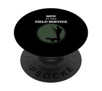 Hommes sur Le Terrain Hunter Hunt Ranger Wild Animal PopSockets PopGrip Adhésif