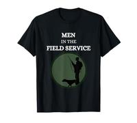 Hommes sur Le Terrain Hunter Hunt Ranger Wild Animal T-Shirt