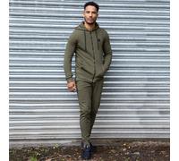 Hommes Survêtement Complet Ensemble Fermeture Éclair à Capuche Jogging Bas Par