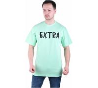 Hommes T-Shirt Basic Long Tee Designer Tee d'été Oversize TS-5003 S Vert
