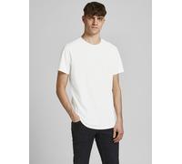 HOMMES T-Shirt de base JACK&JONES Col Rond Manches Courtes Jersey Coton JJEBASHE