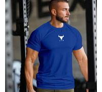 Hommes T-shirt de compression à manches courtes confortable pour le sport, Top de basketball. T-shirt homme "J'aime mon petit ami". Hommes Joggers, hauts de gym, t-shirts d'activité royaux bleus, chem