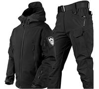 Hommes Tactique Uniformes Militaire Étanche Armée Combat Costume Ensembles Camouflage Softshell Veste Pantalon Chasse Vêtements,A,XXL