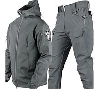 Hommes Tactique Uniformes Militaire Étanche Armée Combat Costume Ensembles Camouflage Softshell Veste Pantalon Chasse Vêtements,D,XL