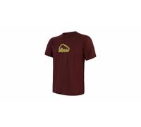 Hommes tee-shirt Sensor Mérinos Air PT Summit port rouge XXL
