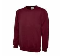 Uneek Sweat 300 g uni classique à col rond - Rouge - X-Large