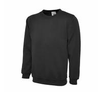 Uneek Sweat 300 g uni classique à col rond - Noir - Large