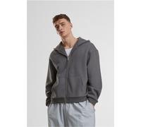 Hommes Urban Classics Hoody Zip Fluffy Magnet - 3XL