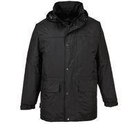 Portwest Parka Oban doublée polaire - Noir - Taille L - S523BKRL