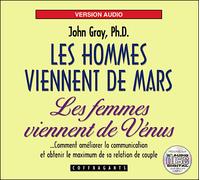 Hommes viennent de mars les femmes viennent de venus AUDIO - John Gray - Stanke Alexandre - Livre CD - Textes lus CD