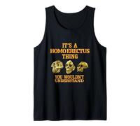 Homo Erectus Thing Funny Anthropology Paléoanthropologie Débardeur
