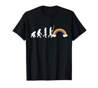 HOMO EVOLUTION - Pride Rainbow Gay Lesbienne Trans CSD LGBTQ+ T-Shirt