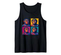 Homo Habilis Pop Art Early Human Evolution Handy Man Débardeur