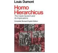 Homo Hierarchicus by Louis Dumont Paperback Book Louis Dumont (Auteur)