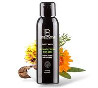 Homo Naturals Soft Feel - Crème Intime Homme - Hydratation et Protection Quotidienne de la Zone Intime Masculine - Avec Aloe Vera, Calendula et Hamamélis - Soin Intime pour Hommes Vegan et Écologique