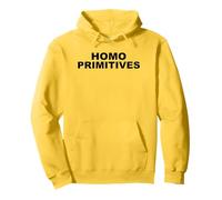 Homo Primitive Stupidité Humain Idiots Fin Homo Sapiens Sweat à Capuche