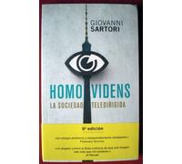Homo Videns - [Livre en VO] Sartori, Giovanni (Auteur)