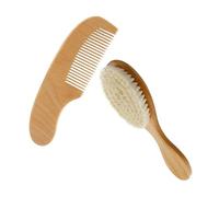 HOMOBABE 1 ensemble Brosse de Bain pour Garçon Fille Ensemble de Brosses à Cheveux avec Poignée et Poils Laine pour Lavage des Cheveux des Bébés Massages Accessoire Pratique et Durable