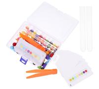 HOMOBABE 1 Ensemble Jouets Bois pour Garçon Fille Montessori pour Développement Motricité Fine avec Perles Colorées Éducation Précoce et Coordination Main Oeil Perles et Cartes Activités