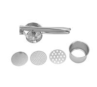 HOMOBABE 1 ensemble Presse Purée Manuel Acier Inoxydable pour Fruits et Légumes Ustensile de Cuisine Pratique pour Pommes de Terre et Autres Légumes Outil et Ergonomique pour Purée
