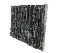 HOMOBABE 1 pièce Arrière Plan pour Aquarium et Terrarium Panneau Décoratif Grain Vertical pour Poissons et Reptiles Facile à Découper Assembler sans Odeur Adapté Aux Aquariums et Murs