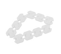 HOMOBABE 10 pièces Caches Prises Électriques Sécurisés pour Garçon Fille de Prises à Insérer Aux Européennes Protection Électrique pour Prévenir Chocs Accidents