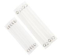 HOMOBABE 10 Pièces Sangles D'ancrage Anti-basculement pour Meubles, | Nylon Robuste, Usage Maison et Salon, Fixation pour Briques Pleines et Armoires, Fiabilité Solide
