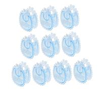 HOMOBABE 10pièces Boîtes Transparentes Pour Bonbons De Fête Pour Shower Anniversaires Et Mariages Contenants Sympas Pour Délices Sucrés