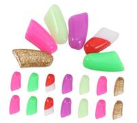HOMOBABE 140 pièces Pet Nail Caps Set Cat Claw Protector for Large Cats Anti-Scratch Covers Comfortable and Easy to Use Random Colors Couleur Aléatoire Couleur Aléatoire