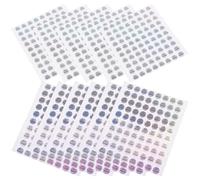 HOMOBABE 1600 Étiquettes Adhésives Pass Qc Argenté en Pvc Multi-fonction pour Contrôle Qualité et Inventaire en Entrepôt Impression Claire