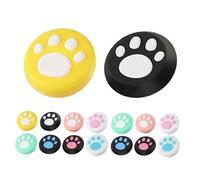 HOMOBABE 16pièces Protège-joysticks Motif Patte De Chat Capuchons Antidérapants Pour Manette Compatible Avec Nintendo Switch