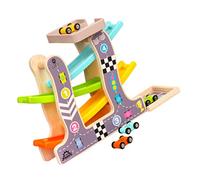 HOMOBABE 1Ensemble Piste à Glissière pour Garçon Fille Éducatif pour Développement Précoce pour Garçons et Filles