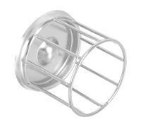 HOMOBABE 1pièce Distributeur Alimentation Acier Inoxydable pour Tortues Et Reptiles Gamelle Résistante Et Stable Évite Les Conflits Alimentaires pour Repas Confortable Design Compact Et