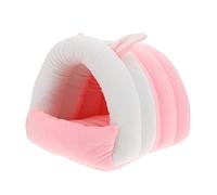HOMOBABE 1pièce Nid Douillet pour Hamster Et Petit Animal Maison De Chaleureuse pour Cobaye Lapin Et Écureuil Cachette Multifonctionnelle Coton Confortable Et Portable