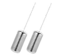 HOMOBABE 2 pièces Filtre à Thé Acier Inoxydable Infuseur de Thé pour Vrac Passoire Multi Usage pour et Marinades Design Grand Format Facile à Utiliser