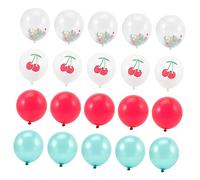 HOMOBABE 20 pièces Ballons Été Latex Fruits Décoratifs pour Fêtes pour Mariages et Événements Festifs