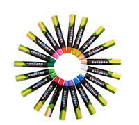HOMOBABE 20 Pièces de Craies à Base D'eau Matériau Polymère, Facilement Effaçables sans Poussière pour Tableau Noir pour L'école Maison