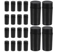 HOMOBABE 20 Pièces Encreur Noir Compatible pour Étiqueteuse 5500, Impression Claire, Léger, en Caoutchouc et PVC, pour Usage Professionnel en Marquage de Prix