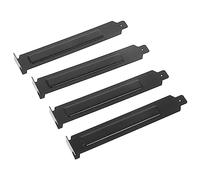 HOMOBABE 20 Plaques Vierges Pci Profil Standard en Acier Inoxydable Noir