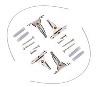 HOMOBABE 2ensembles Mural Pour Meubles Kit De Sécurité Pour Garçon Fille Fixations Murales Pour Bibliothèque Armoire Et Commode Prévention Des Chutes