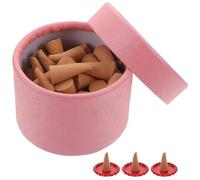 HOMOBABE 3 Boîtes de Cônes de Parfum Parfumé à Base de Matière Naturelle Support, Effet Contemplation et Apaisement, pour Hôtel et Spa