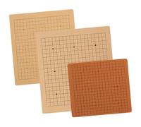 HOMOBABE 3 pièces Set de Plateaux Jeu Go PU Souple Éducatif pour Garçon Fille avec Motifs Clairs et Design Confortable Accessoires pour Partie de Go