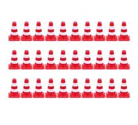HOMOBABE 30Pièces Cônes de Route pour Garçon Fille Jouets Éducatifs pour Reconnaissance Accessoires Pédagogiques de Simulations de Circulation