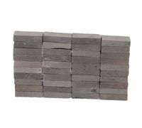 HOMOBABE 40pièces Mini Bricks Grès pour Aménagement Paysager Briques Miniatures Réalistes pour Maison De Poupée Et Décoration De Terrarium