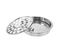 HOMOBABE 40Trou Plateau de Communion Empilable Acier Inoxydable pour Église Design Élégant et Facile à Nettoyer pour Cérémonies Religieuses