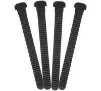 HOMOBABE 4pcs Sangles de Patin Remplaçables en PVC Noires pour Chaussures à roulettes Longueur Ajustable, Bonnes Sangles de Remplacement pour Patins à roulettes Style Style Aléatoire