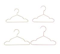 HOMOBABE 4pièces Cintres pour Vêtements De Chien Et Chat Support De Séchage Fer pour Tenues Animalières Organisateur Compact pour Habits De Compagnie Petits Moyens Couleurs Aléatoires
