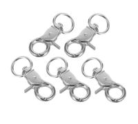 HOMOBABE 5 pièces Coffret de Loquets de Sécurité pour Cage de Perroquet Clips Pivotants Installation Facile et Pratique pour Éviter Évasions des Oiseaux et Autres Animaux